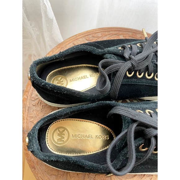 Michael Kors black sneakers size 6 - Picture 5 of 7
